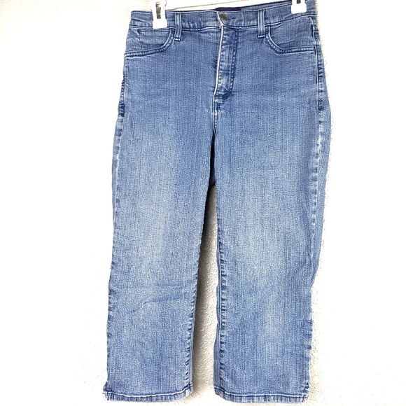 nydj embroidered jeans